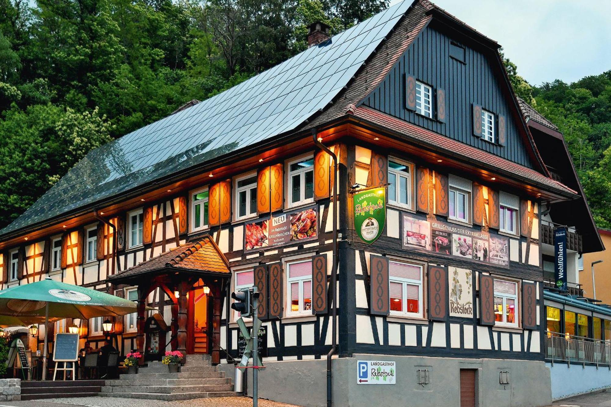 Landgasthof Rebstock Ottenhofen im Schwarzwald Eksteriør bilde